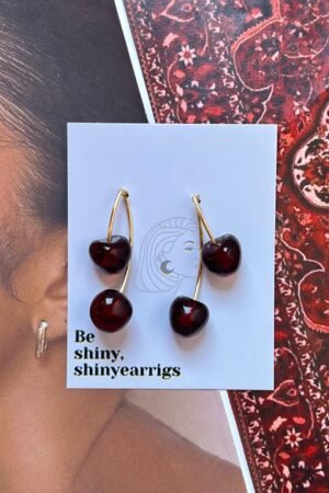 Cherry earrings