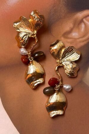 Gleam drops earrings