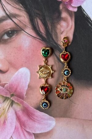 Divine aura earrings