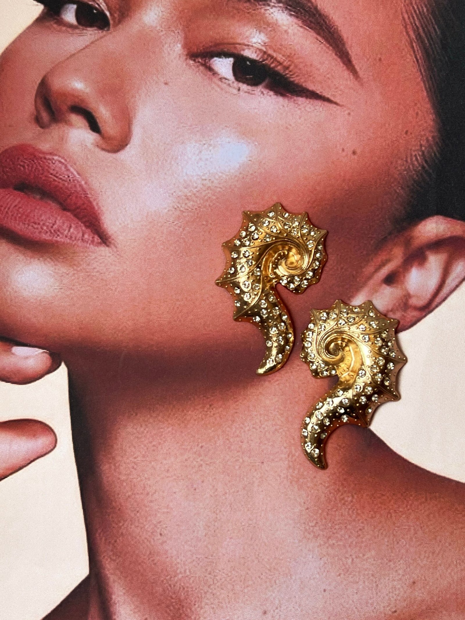 Chunky Shell Earrings