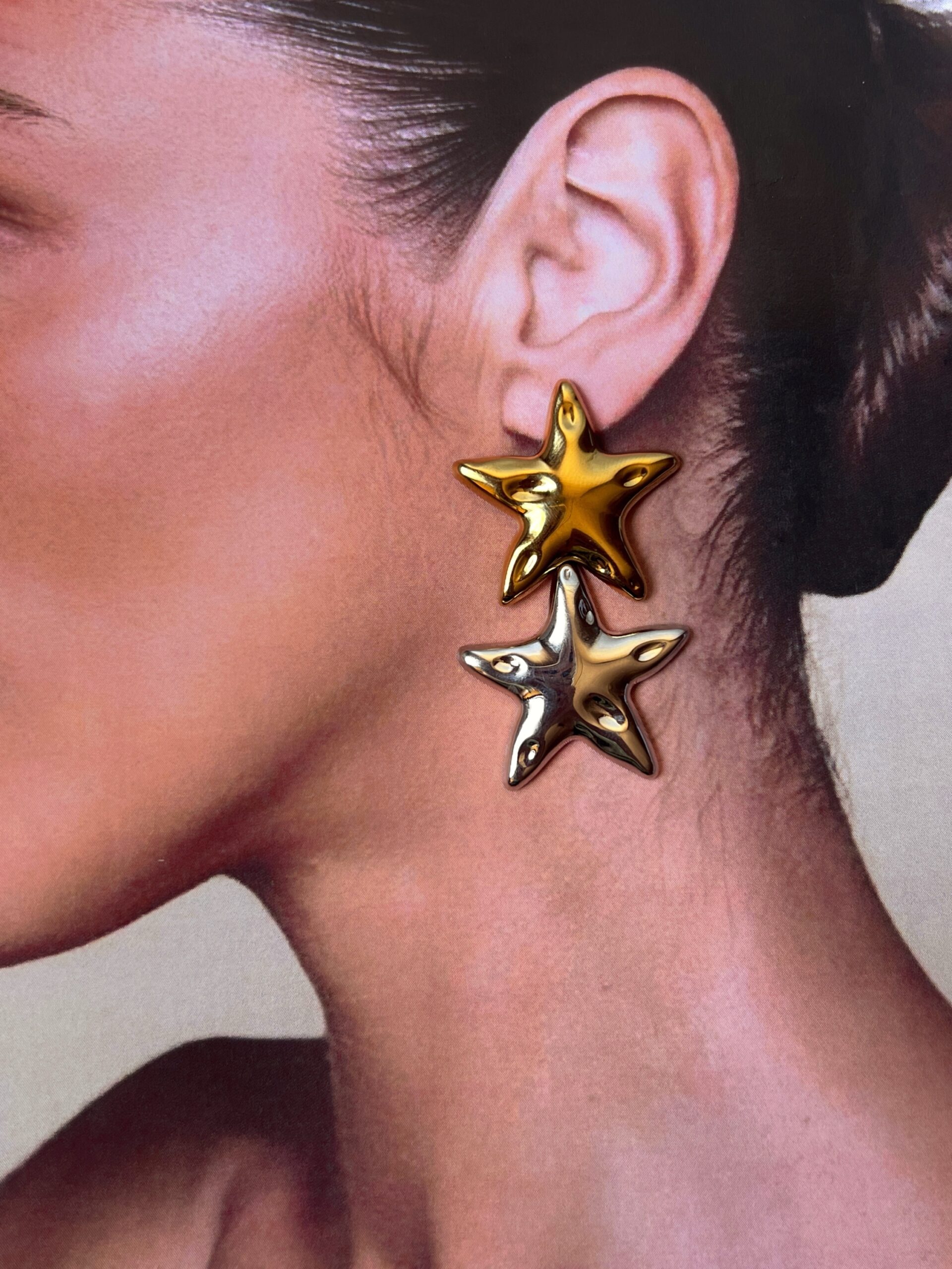 Eclipse stars earrings - Image 3
