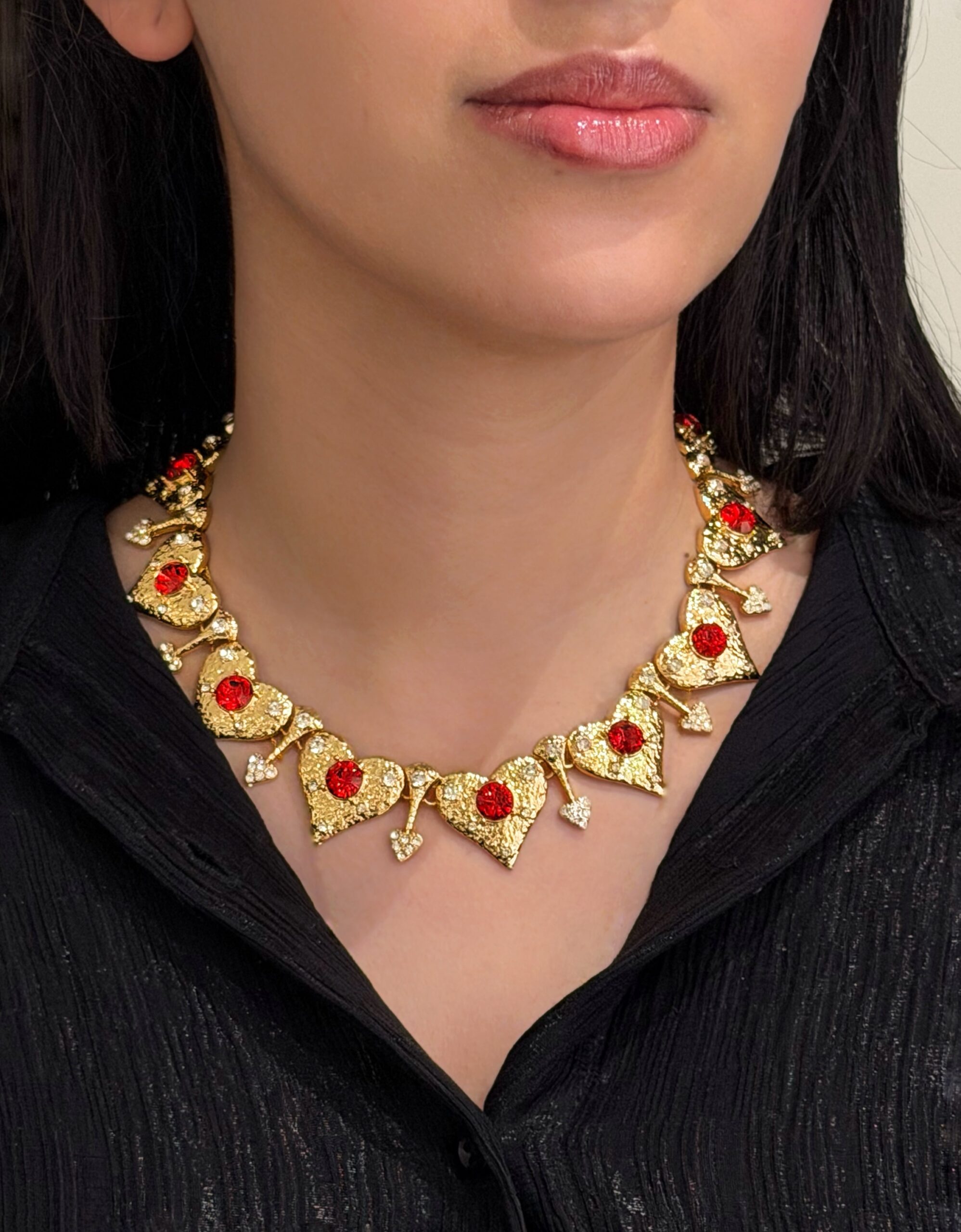 The Ruby Heart Necklace