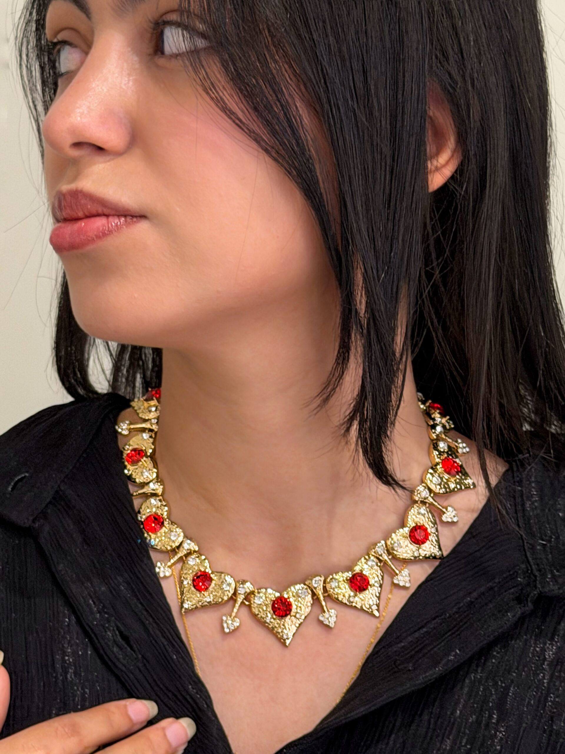 The Ruby Heart Necklace - Image 4