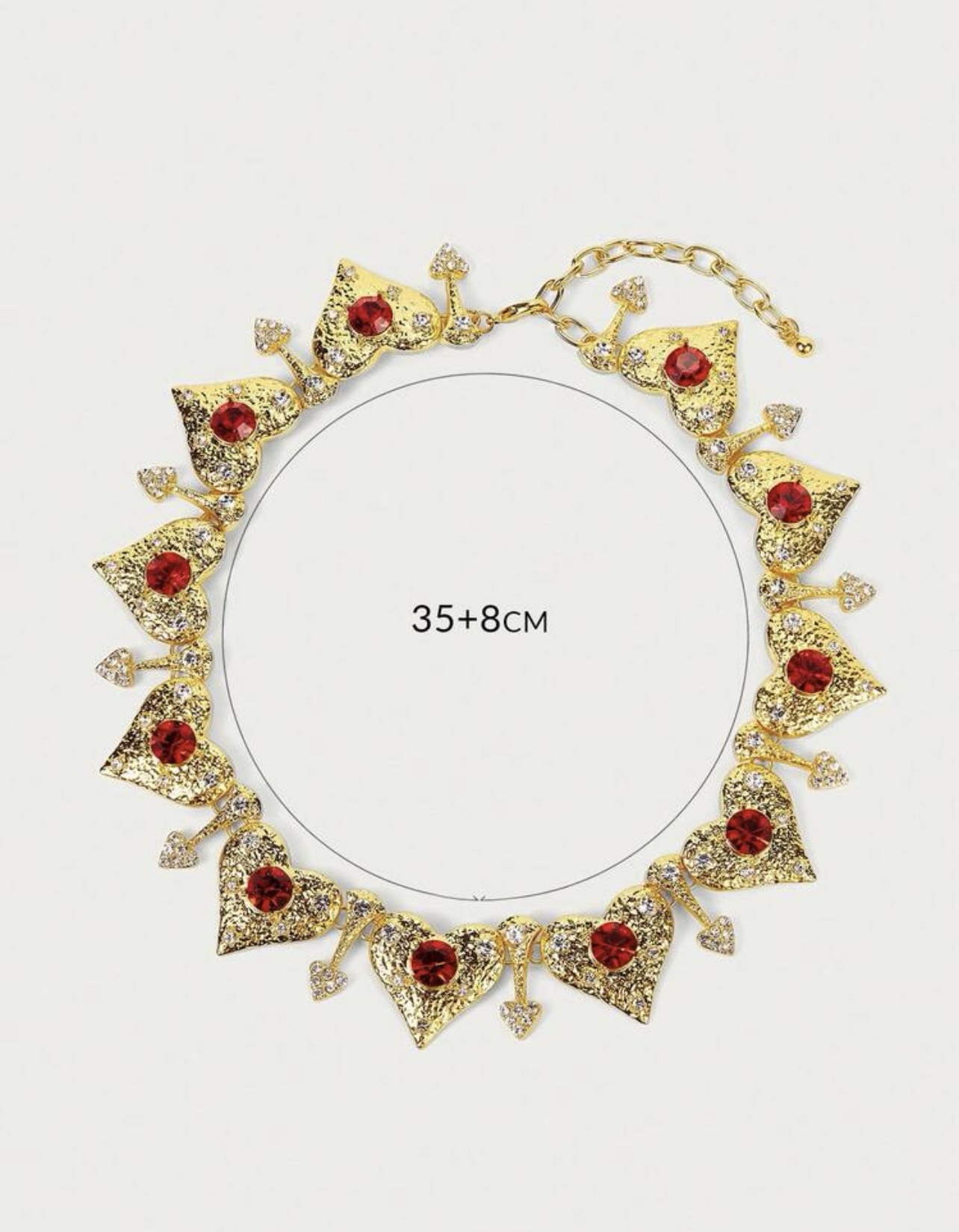 The Ruby Heart Necklace - Image 6