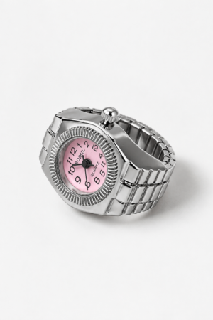 Silver watch ring