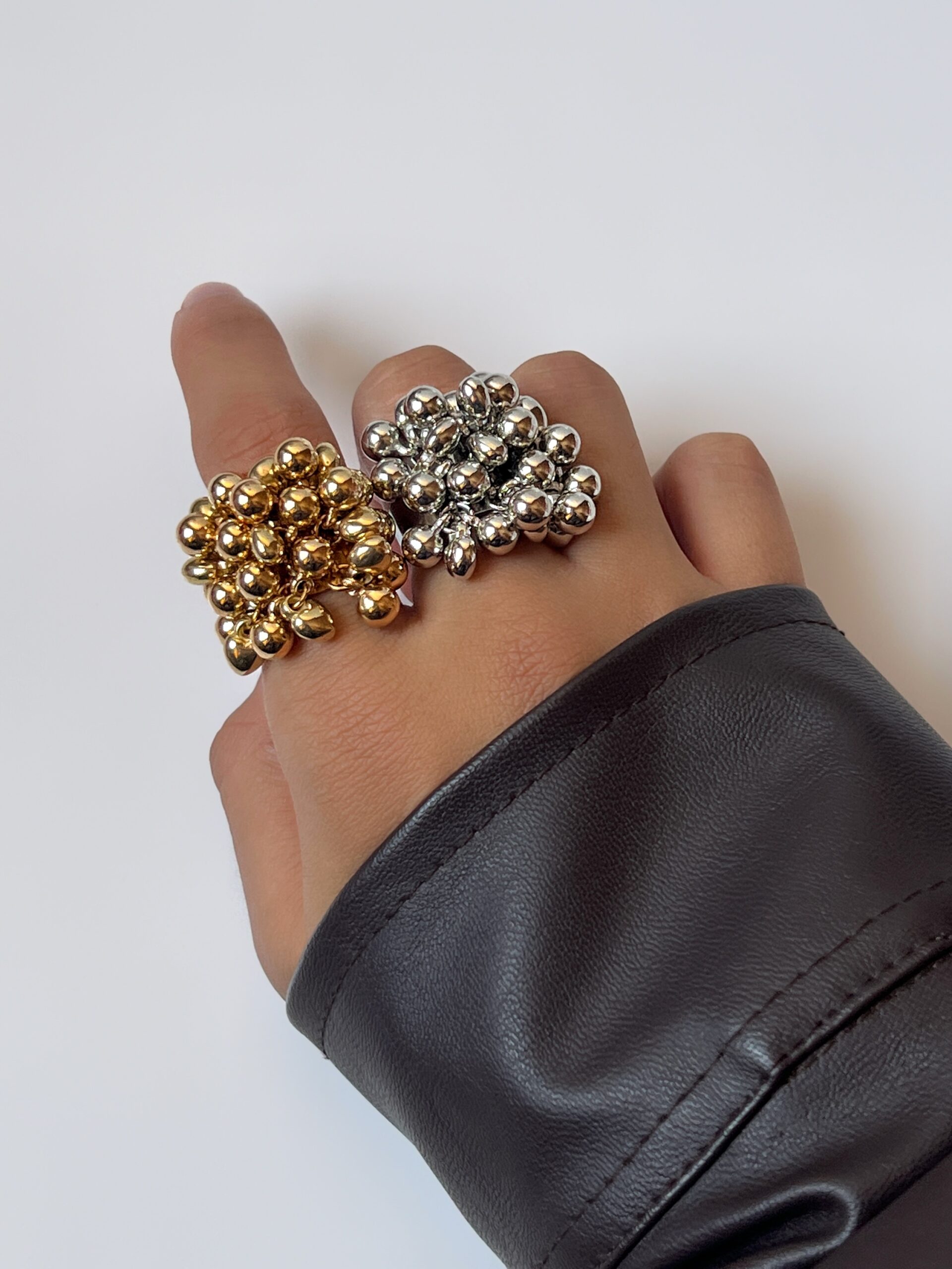 Gold bubbles ring - Image 2